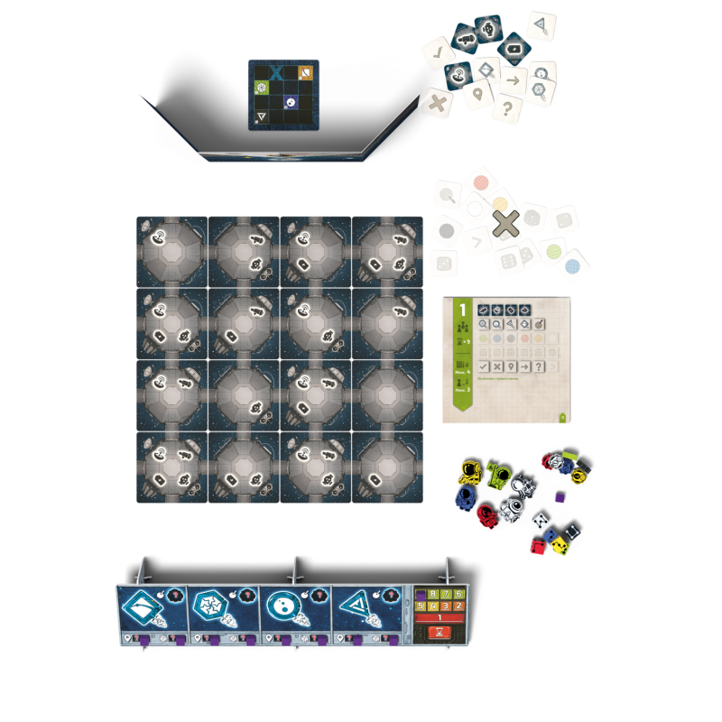 Настільна гра ШІ. Космічна пригода (AI Space Puzzle)