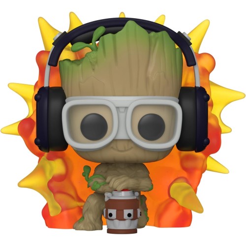 Фігурка Funko POP Ґрут із детонатором - Funko POP Marvel I am Groot #1195: Groot with Detonator