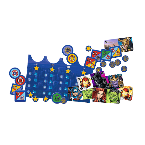Настольная игра Месники: битва за мангетен (Marvel Avengers: Battle for Manhattan)