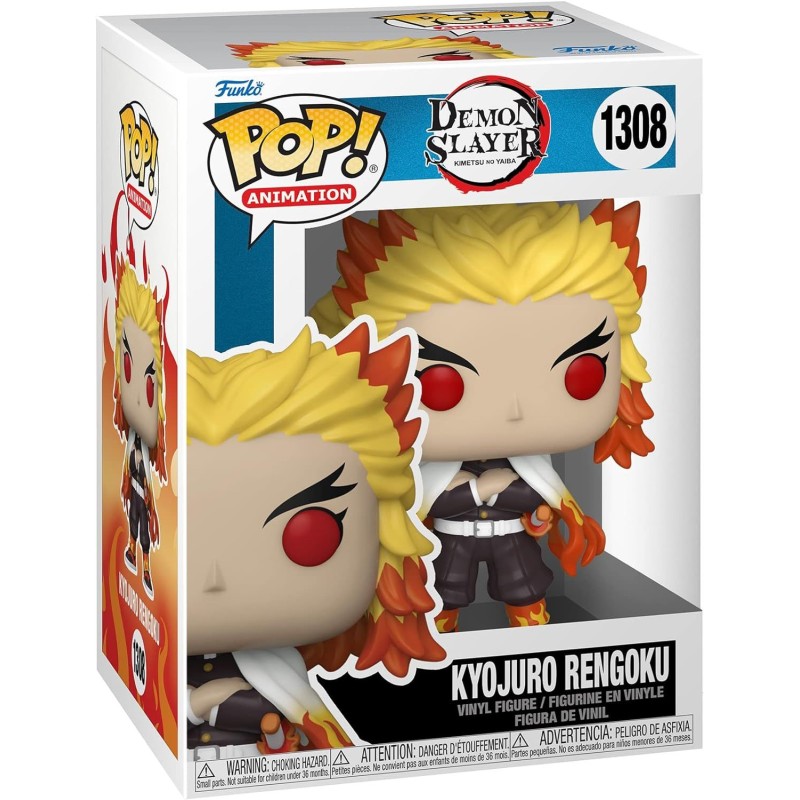 Фігурки Funko POP Ренгоку - Funko Pop Demon Slayer #1308: Kyojuro