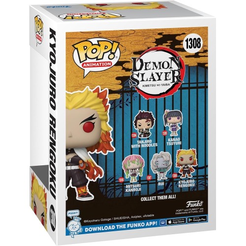 Фігурка Funko POP Ренгоку - Funko Pop Demon Slayer #1308: Kyojuro Rengoku