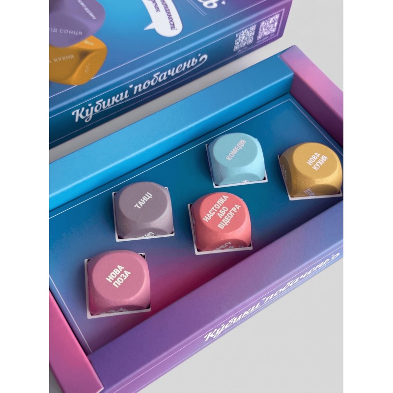 Настольная игра Кубики встреч
