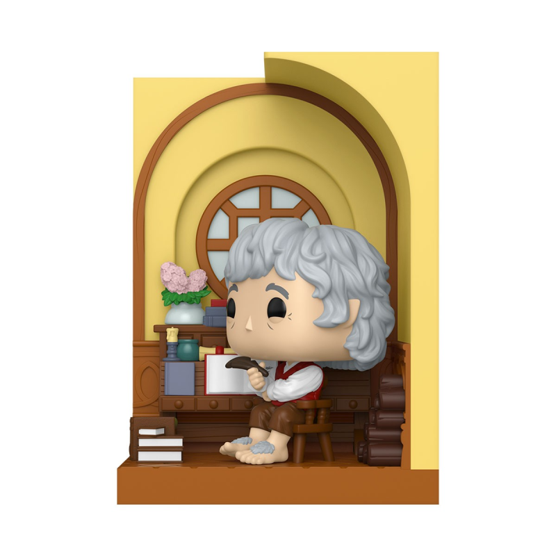 Фігурка Funko POP Більбо Беггінс у Торбиному Куті - Funko POP Nooks Lord of the Rings: Bilbo Baggins in Bag-End