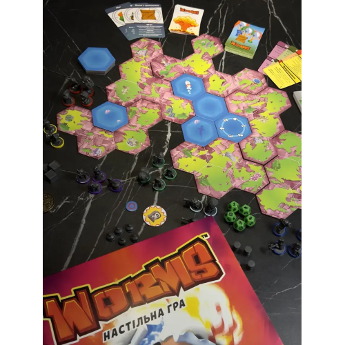Настольная игра Черв'ячки (Worms)