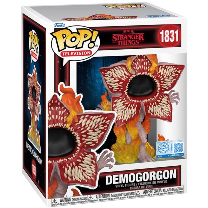 Фигурки Funko POP Демогоргон в огне - Funko POP TV #1831: Stranger