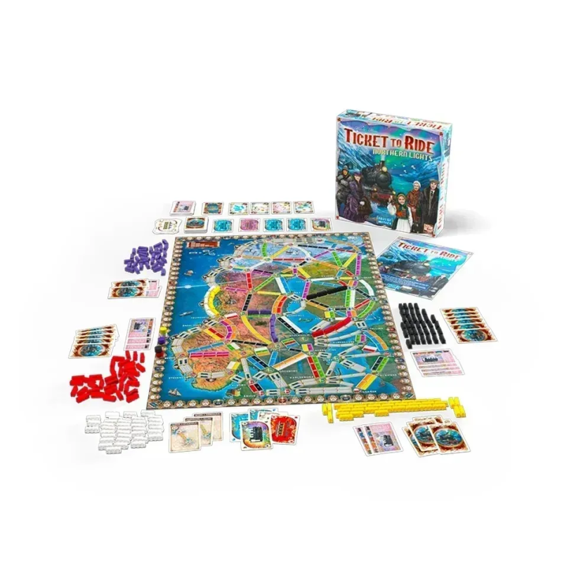 Настольная игра Ticket to Ride: Northern Lights (Квиток на потяг: Північне сяйво)