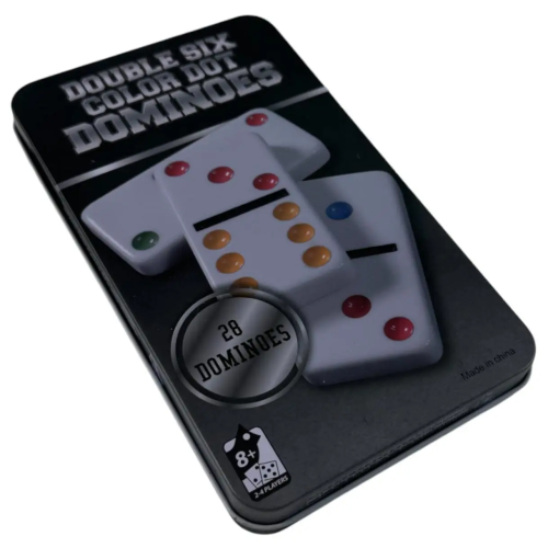 Настільна гра Доміно Double Six Color Dot (19х11х2,1 см)