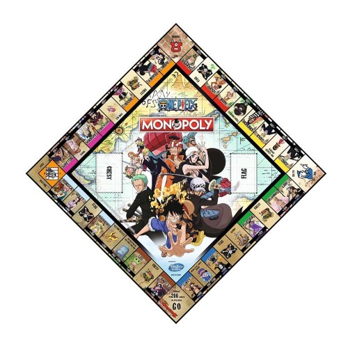 Настольная игра Monopoly: One Piece (Монополия: One Piece. Большой куш)