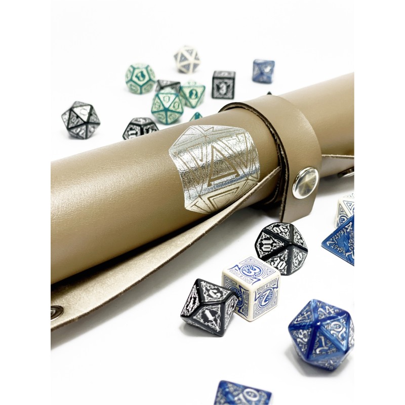 Лоток для кубиків D20 коричневий Dice Tray