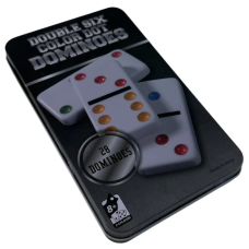 Доміно Double Six Color Dot (19х11х2,1 см)