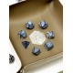 Лоток для кубиків D20 коричневий Dice Tray