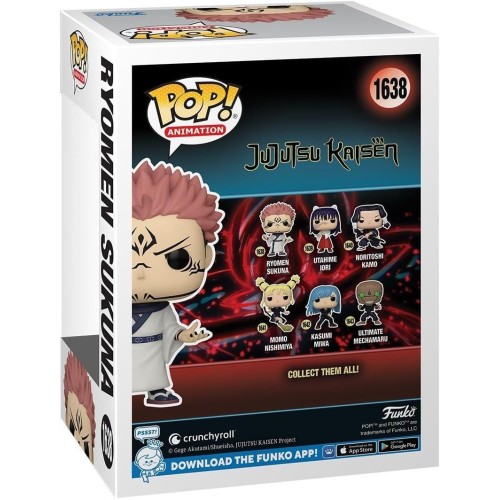 Фигурки Funko POP Рёмен Сукуна - Funko Pop Jujutsu Kaisen #1638: Ryomen Sukuna