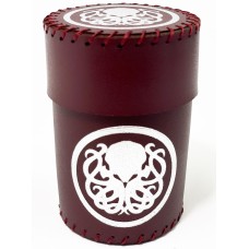 Стакан для кубиків Ктулху бургунді Dice Cup