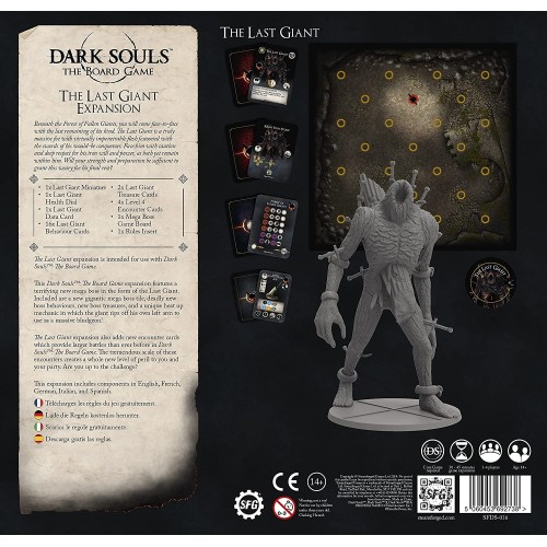 Настольная игра Dark Souls: The Board Game - The Last Giant Expansion