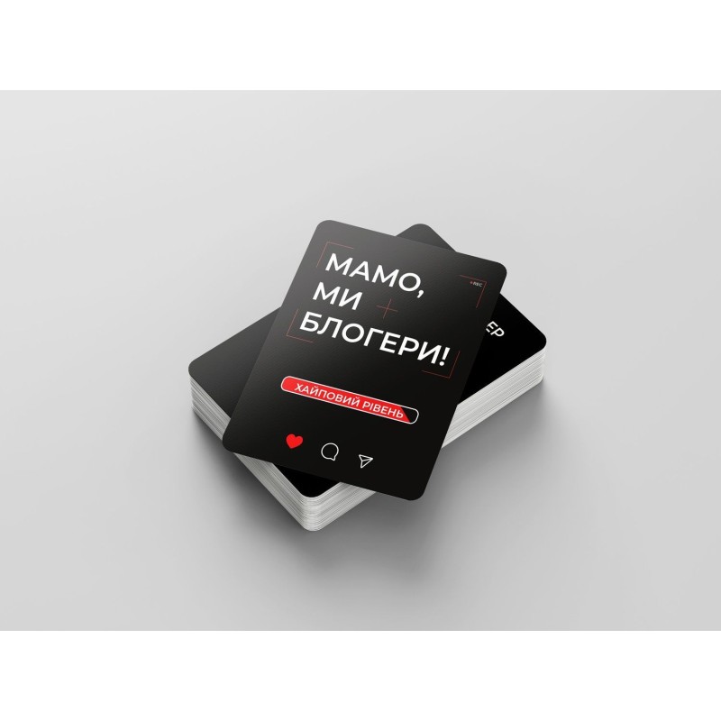 Настільна гра Мамо, ми блогери!