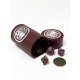 Стакан для кубиків Ктулху бургунді Dice Cup