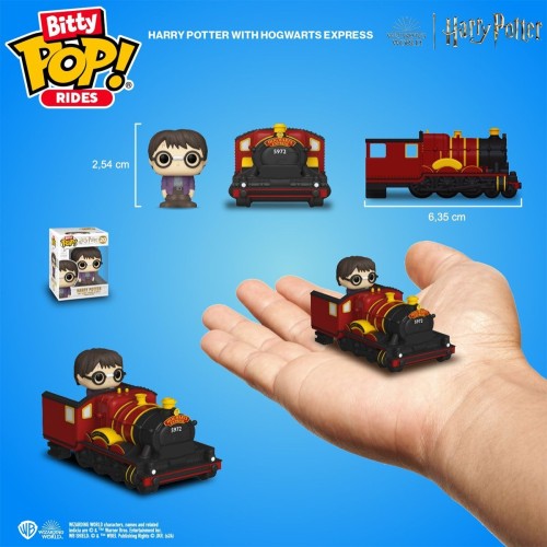 Фигурки Funko POP Гарри Поттер и Хогвартский экспресс - Bitty Pop! Rides: Harry Potter and Hogwarts Express