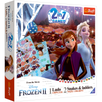 Лудо + Змеи и Лестницы 2 в 1: Ледяное сердце 2