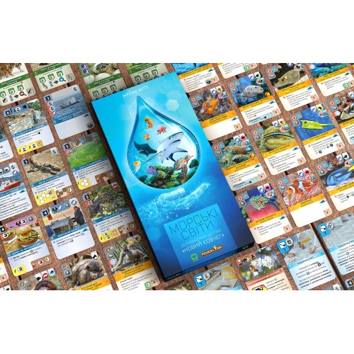 Настільна гра Новий ковчег: Морські Світи (Ark Nova: Marine Worlds)