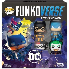 Funkoverse Strategy Game: DC #100 4-Pack