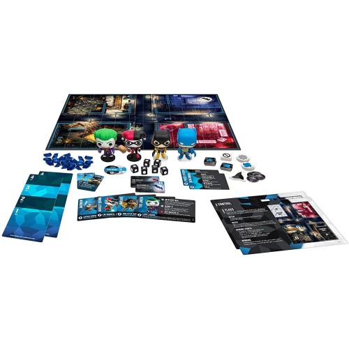 Настольная игра Funkoverse Strategy Game: DC #100 4-Pack