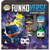 Funkoverse Strategy Game: DC #100 4-Pack