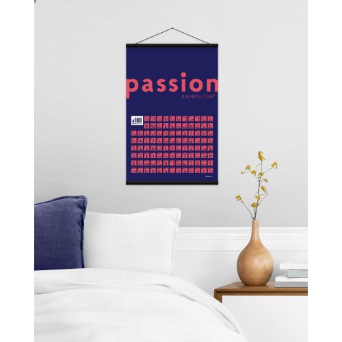 Скретч постер "#100Bucketlist KAMASUTRA" passion