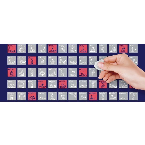 Постеры Скретч постер "#100Bucketlist KAMASUTRA" passion