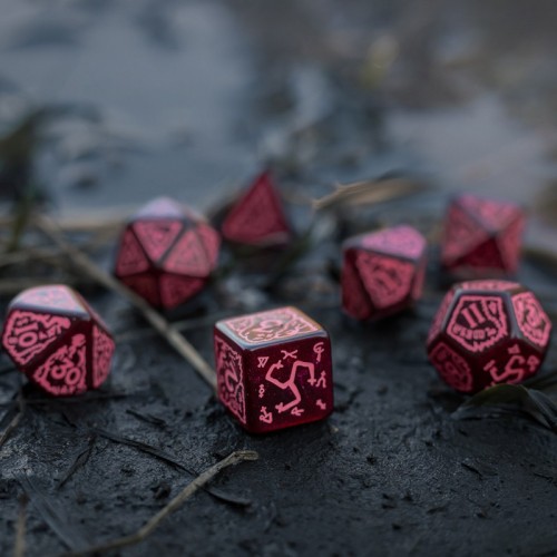 Набор кубиков The Witcher Dice Set. Crones - Whispess (7)