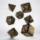 Набір кубиків Halloween Pumpkin Black & Glow in the dark Dice Set (7)