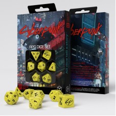 Набір кубиків Cyberpunk Red Dice Set: Danger Zone