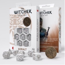 Набір кубиків The Witcher Dice Set. Geralt - The White Wolf Dice Set (7)