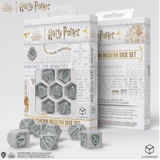 Набір кубиків Harry Potter. Slytherin Modern Dice Set - White (7)