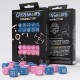 Кубики (дайсы) Набор кубиков Crosshairs Compact D6: Blue & Pink Dice Set