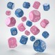 Кубики (дайсы) Набор кубиков Crosshairs Compact D6: Blue & Pink Dice Set