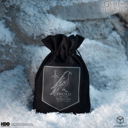 Башни, дайстреи, мешочки, стаканы Мешочек Game of Thrones. Мешочек для костей "Ночной Дозор