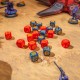 Набор кубиков Crosshairs Compact D6: Cobalt & Red Dice Set