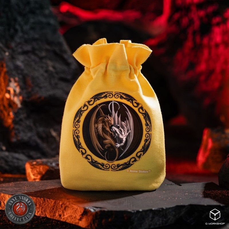 Мешочек Anne Stokes Dice Pouch: Двойной Дракон