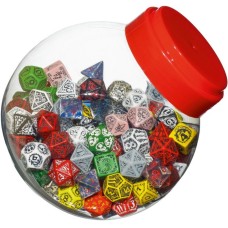 Банка кубиків Round Jar of Classic RPG Dice (150)