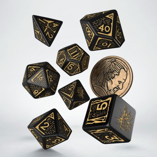 Набор кубиков The Witcher Dice Set. Vesemir - The Sword Master (7)