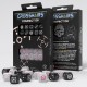 Кубики (дайсы) Набор кубиков Crosshairs Compact D6: Black & Pearl Dice Set