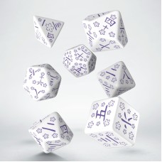 Набір кубиків Japanese Dice Set: Blue Star Lotus (7)