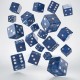 Набор кубиков Full Pack of D6s: Cobalt&White