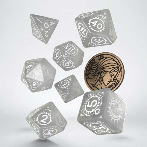 Набір кубиків The Witcher Dice Set. Ciri - The Lady of Space and Time (7)