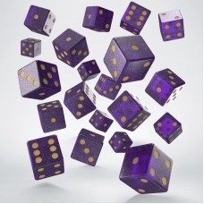 Набор кубиков Full Pack of D6s: Shimmering Purple&Gold