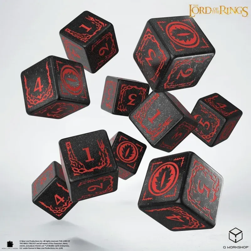 Набір кубиків The Lord of the Rings: Mordor 10xD6 Dice Set
