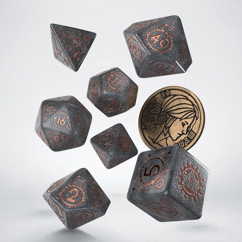 Набор кубиков The Witcher Dice Set. Ciri - Elder Blood (7)