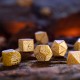 Кубики (дайси) Набір кубиків Dwarven Gold Modern Dice Set (7)