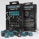 Кубики (дайси) Набір кубиків Crosshairs Compact D6: Stormy & Black Dice Set