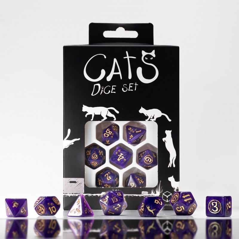 Набор кубиков Cats Dice Set Purrito (7)